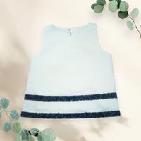 KIZ BEBEK SİYAH ROMPER BEYAZ TUNİK ABİYE TAKIM
