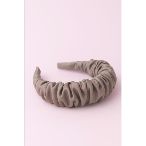 KIZ ÇOCUK BEJ SATEN BÜZGÜLÜ TAÇ