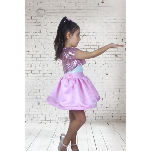 KIZ ÇOCUK PEMBE DANS KOSTÜMÜ - 23 NİSAN GÖSTERİ KIYAFETLERİ