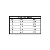 KIZ ÇOCUK SARI FİYONK DETAYLI ELBİSE - 23 NİSAN GÖSTERİ KIYAFETLERİ