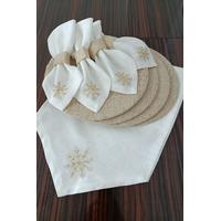 YENİ YIL EKRU RUNNER SET